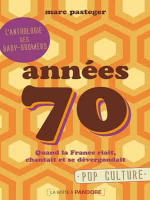 cover image of Années 70